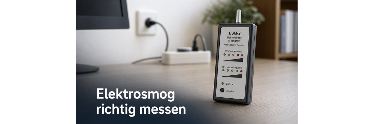 Measuring Electrosmog: Radio Frequency, Low Frequency, Use Cases and Regulatory Context - Measure Electrosmog: RF, LF and Suitable Instruments