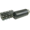 Schraubklemmen- Adapter, Mini- DIN- Stecker, 4-polig