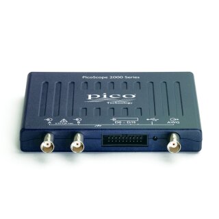PQ010 PicoScope 2207B MSO,  ultrakompaktes 2-Kanal-...