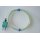 Thermocouple Type K, 5m Fibreglass Insulated Leads, Exposed Junction, Plug,  -60 to +350°C