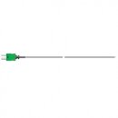 Hochtemperatur- Fiberglas- Drahtsonde, Typ K- Thermoelement, -60 bis +600&deg;C 1m