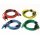 TA126 Pico KFZ- Testkabel Premium - BNC Stecker auf 4mm- Bananenstecker Rot 3m