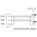 TA299 D9 Dual BNC Adaptor for PicoScope 4444