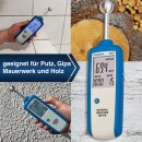 PeakTech 5201, Material Moisture Meter, Damage-Free, up to 40mm Depth