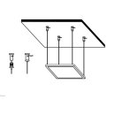 Cable Suspension for Full-Spectrum LED Panels