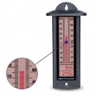 Triple Display, Min/Max Thermometer