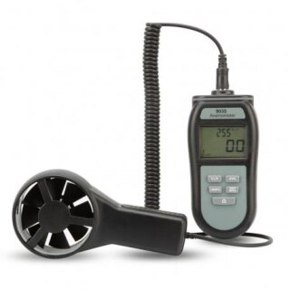 Windmessgerät Modell 9035, Anemometer/Thermometer