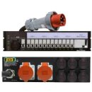 CONNEX 63A- Stromverteiler, 7 x Schuko, 2 x CEE32A, mit...