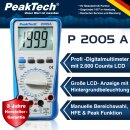 PeakTech 2005A, Digital- Multimeter, 3 1/2- stellig