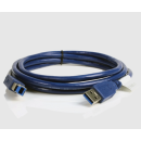 USB 3.0 Cable, 1.8m, blue