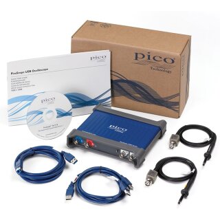 PicoScope 3200D Series, 2-Channel 8 Bits, 50-200MHz USB Oscilloscopes PicoScope 3205D, 100MHz, 1GS/s, Buffer: 256MS, FG+AWG