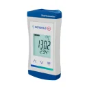 G 1202, 2-Channel Thermocouple- Seconds Thermometer with Alarm, without Probes
