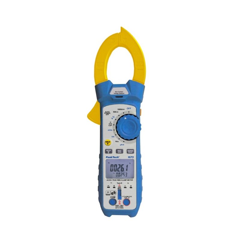 PeakTech 1670, Clamp Meter, 1000A AC/DC, Bluetooth PSE Priggen Special  Electronic, 178,38 €