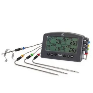 BBQ WiFi & Bluetooth Thermometer with Alarm 4-Channel "Signals"