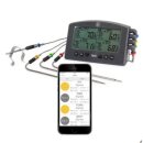 BBQ WiFi &amp; Bluetooth Thermometer with Alarm 4-Channel "Signals"