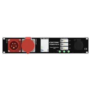 CONNEX CPR32-C2-F7-CB, 32A Power Rack Xtreme, CEE32A Link, 7x Schuko, with RCCB