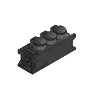 CONNEX CPPSE3RD-TT, Power Strip XO, 16A, 3 x Schuko E