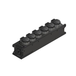 CONNEX CPPSE6RD-TT, Power Strip XO, 16A, 6 x Schuko E
