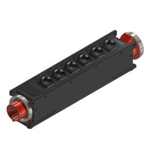 CONNEX CCV5RD-6T1-2C, Power Strip XO, 16A