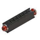 CONNEX CCV5RD-6T1-2C, Power Strip XO, 16A