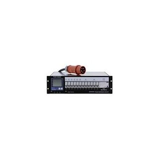 CONNEX 32A- Stromverteiler, 12 x Schuko, mit Messeinheit
