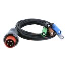 CONNEX CPS CA535-125MPLKF-002, Adapter 125A CEE auf Powerlock 400A, 2m Kabel