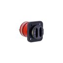 NO4M4DW-FX, EBC15 briDge Chassis Connector, 4-Channel...