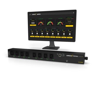 SurgeX SX-VS-108i, IP- gesteuerte Power Distribution Unit, 240V/10A