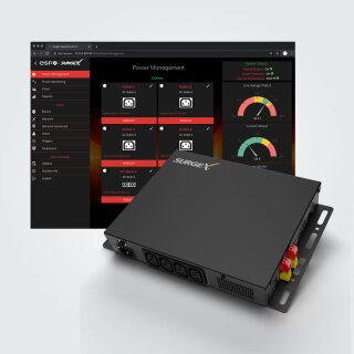 SurgeX-Squid AM-SX-DC-8-12-230, AC/DC- Power Manager, 230V/12V/5V