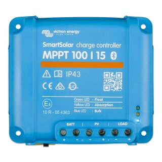 Victron Energy SmartSolar  MPPT 100/15 Solar Charge Controller