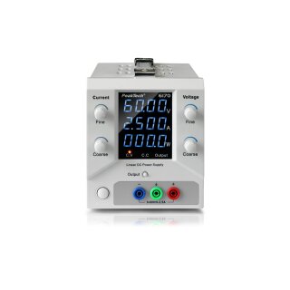 PeakTech 6170, kompaktes Labornetzgerät, 0-60VDC /...