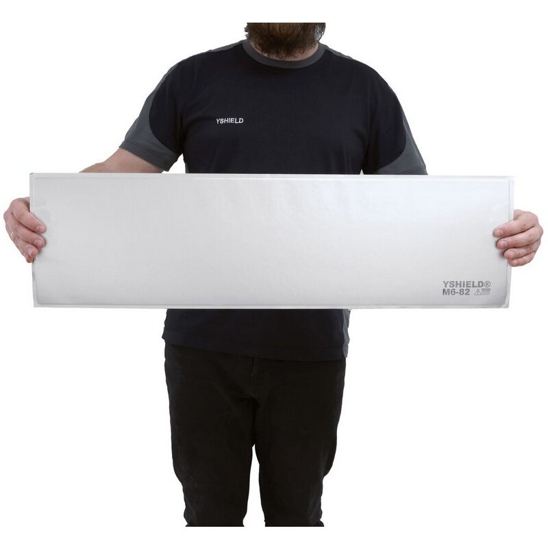 M6-82, Magnetic Field Shielding Plate, Self-Adhesive, 80cm x 21cm