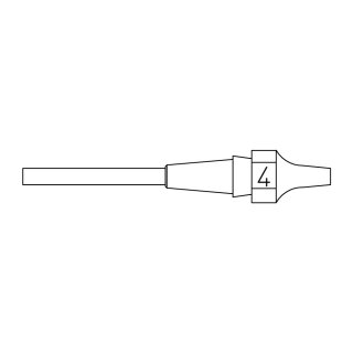 Weller Suction Nozzle Series XDS, XDS 4/1.2mm, 2.5mm
