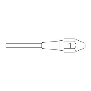 Weller Suction Nozzle Series XDSL, XDSL 1/1.4mm, 2.5mm