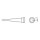 Weller Soldering Tip Series LT, LT S/ 0.4mm, Straight, Conical Long