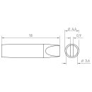 Weller Soldering Tip Series RTM, Chisel Shape, RTM 036...