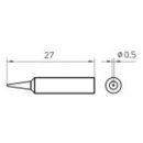 Weller Soldering Tip Series XNT Round Shape, XNT 1/...