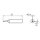 Weller Soldering Tip Series XNT Chisel Shape, XNT 1SC/0.4 x 0.15mm, Straight, Slim