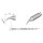 JBC Lötspitze Serie C245, Rundform, C245029/ 0,4mm, gebogen