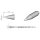 JBC Soldering Tip Series C245, Round Shape, C245403/ 1.0mm, Straight, High Thermal