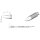JBC Doldering Tip Series C245 Chisel Shape, C245741/2.4 x 0.6mm, Straight