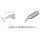 JBC Lötspitze Serie C245, Rundform, C245929/ 0,6mm, gebogen