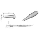 JBC L&ouml;tspitze Serie C245 Sondertypen, C245965/1,9mm, Hohlkehle, abgeschr&auml;gt