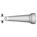 JBC L&ouml;tspitze Serie C245 Sondertypen, C245965/1,9mm, Hohlkehle, abgeschr&auml;gt