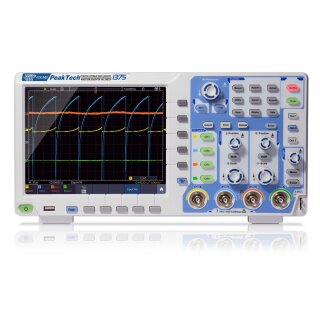 PeakTech 1375, 4-Kanal- 100MHz- Touchscreen- DSO, 1GS/s