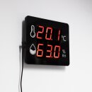 Thermo-/Hygrometer f&uuml;r Wandmontage, 170mm x 210mm