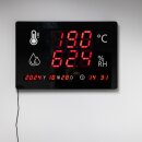 Wall-Mounted Thermometer/Hygrometer, 400mm x 600mm