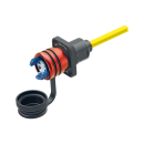 FIBERFOX EBC15, 4-Ch. Mounting Socket with Fixed Patch...
