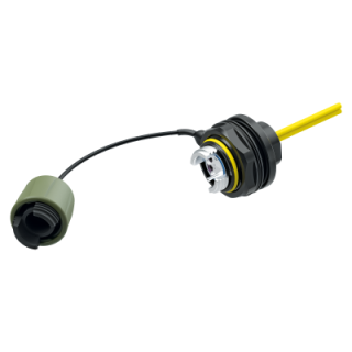 FIBERFOX EBC25, 2-Kanal Einbaubuchse mit fixem...
