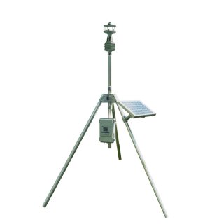 HDMCS-200, Alles in Einem - kompakte Wetterstation + Solarstrahlung